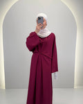 Abito Lina Bordeaux