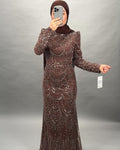 Alea Abaya Marrone
