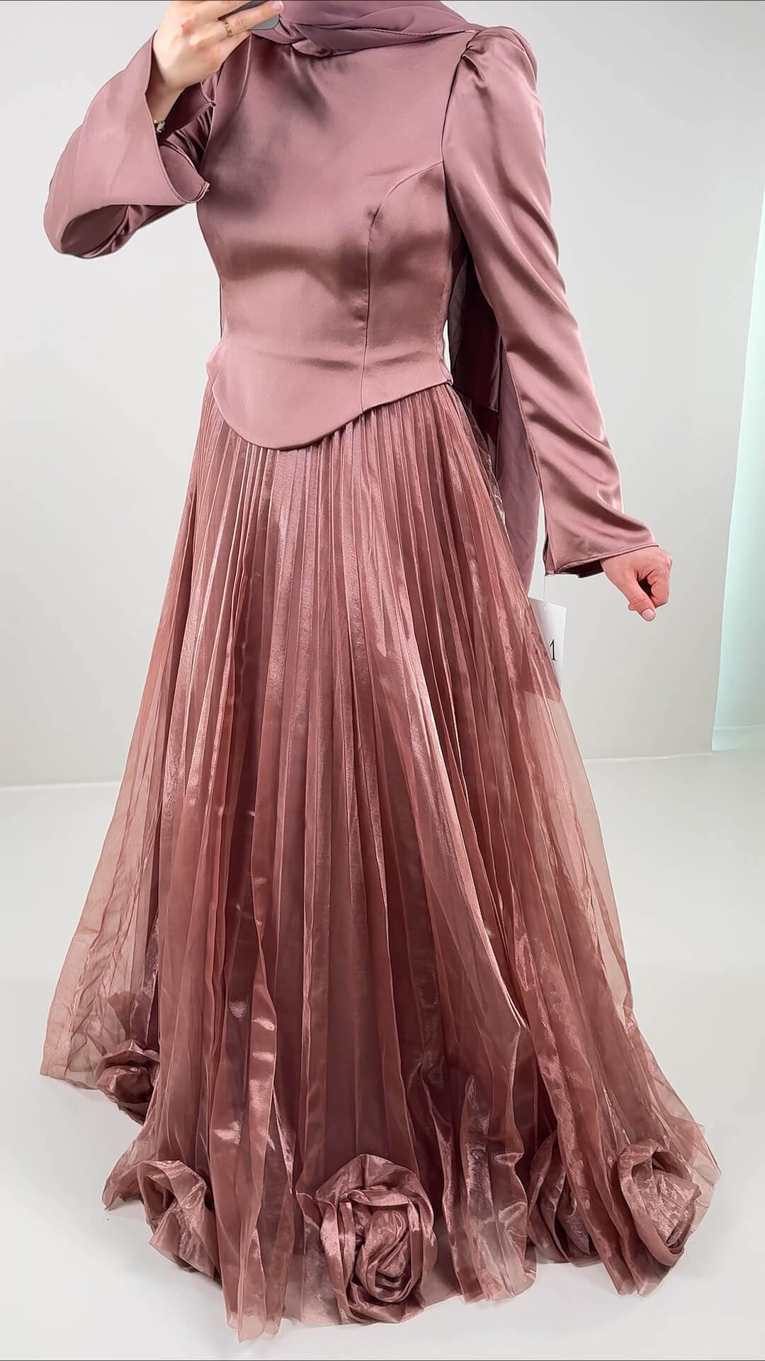 Avra Abendkleid Altrosa