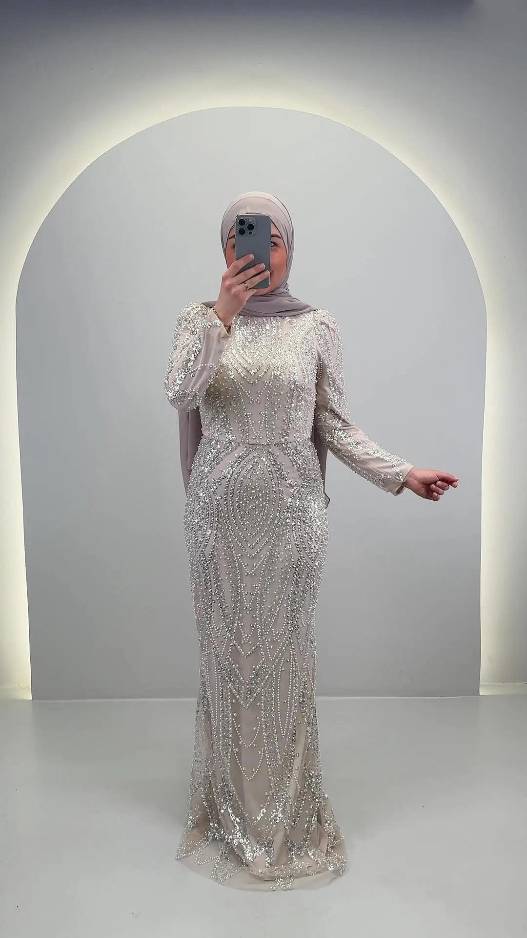 Tias Abito da sera Beige