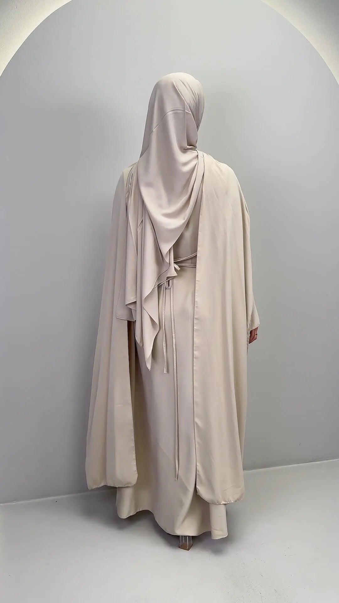 Abito da sera Gizi beige