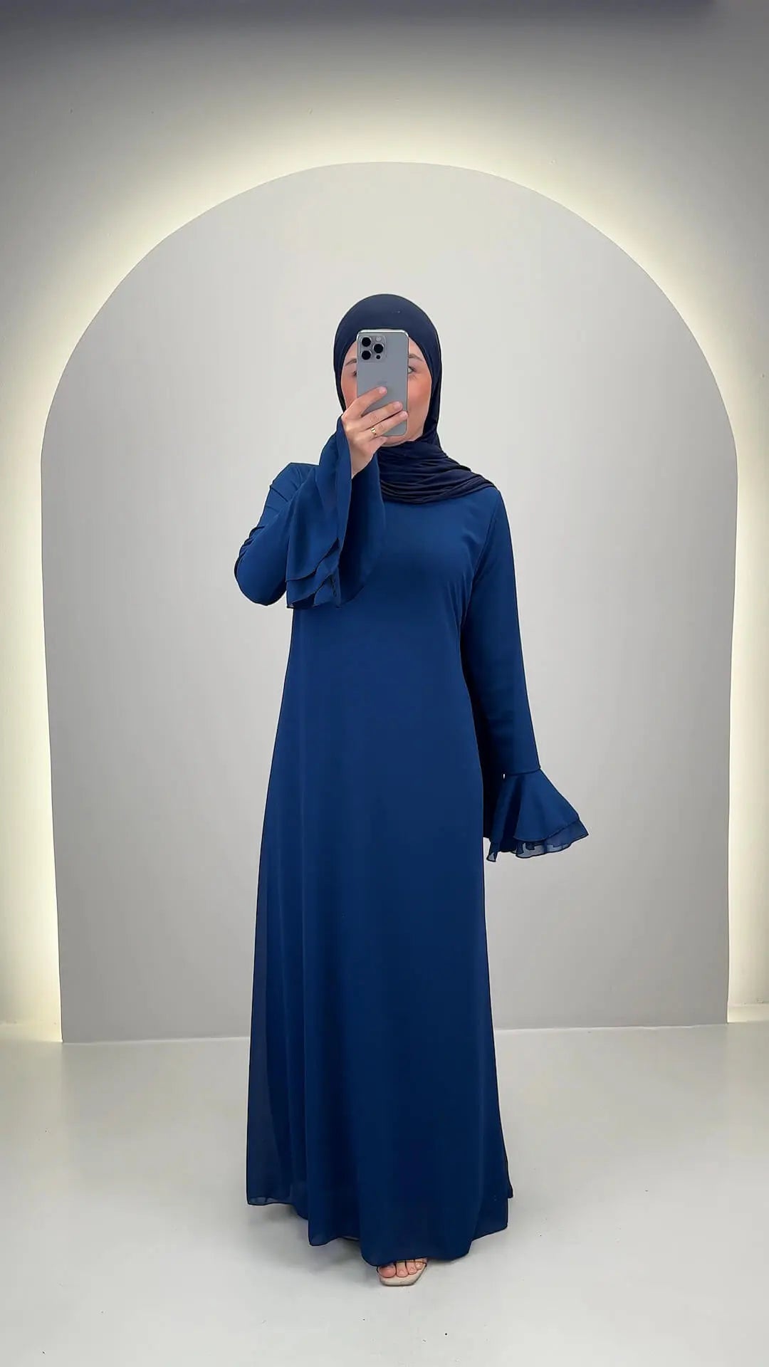 Fima Abito da sera blu scuro