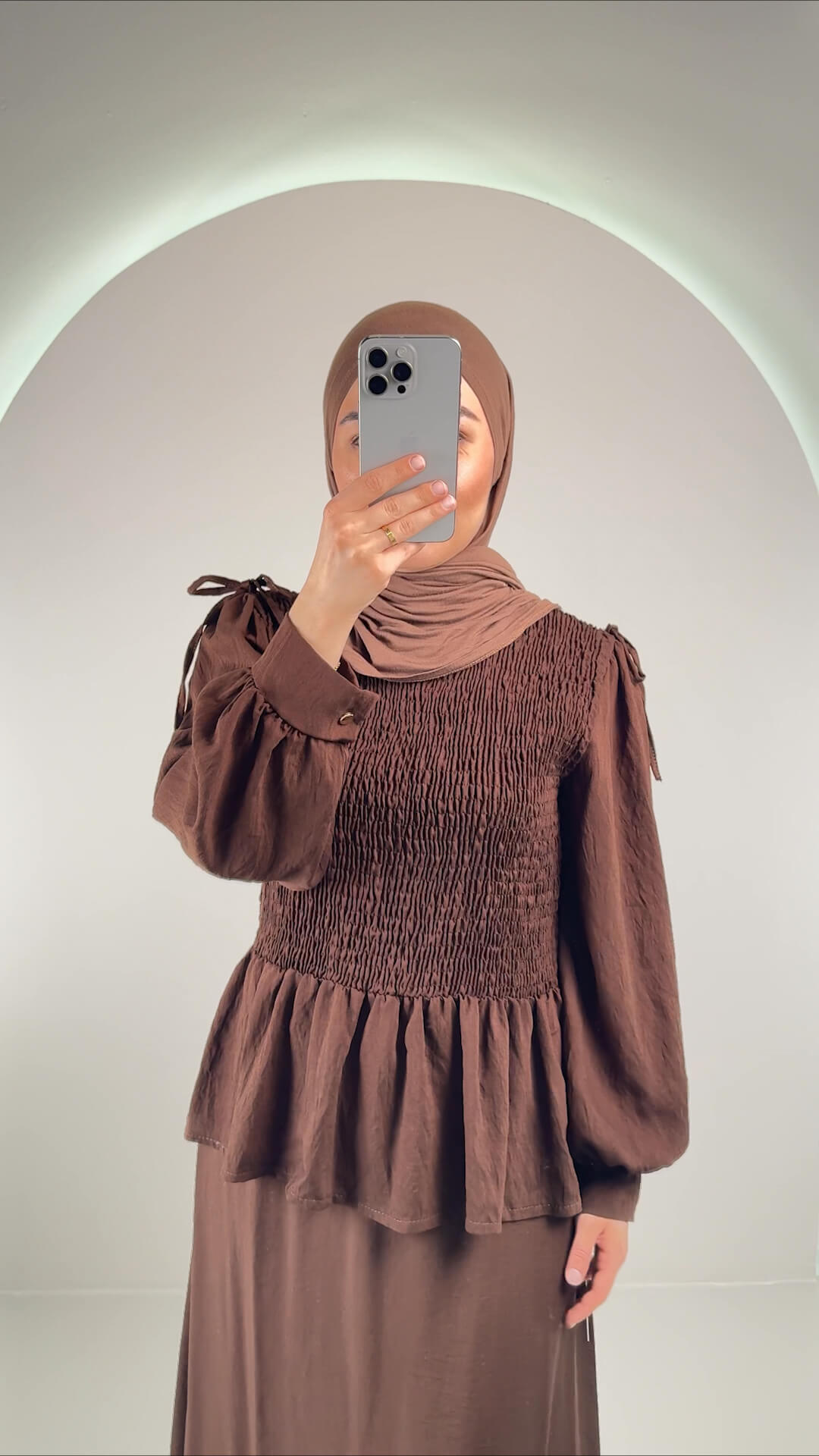 Dima Zweiteiler Braun