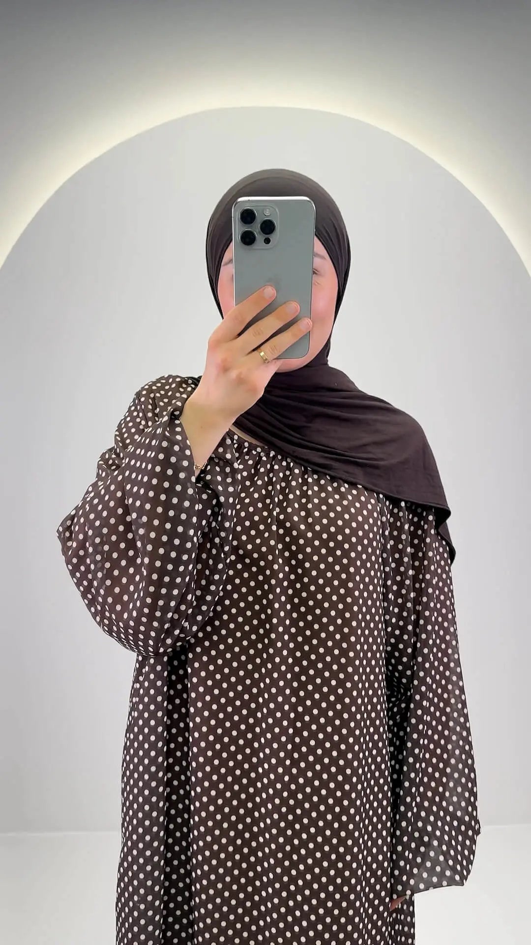 Vestito Bonti Marrone
