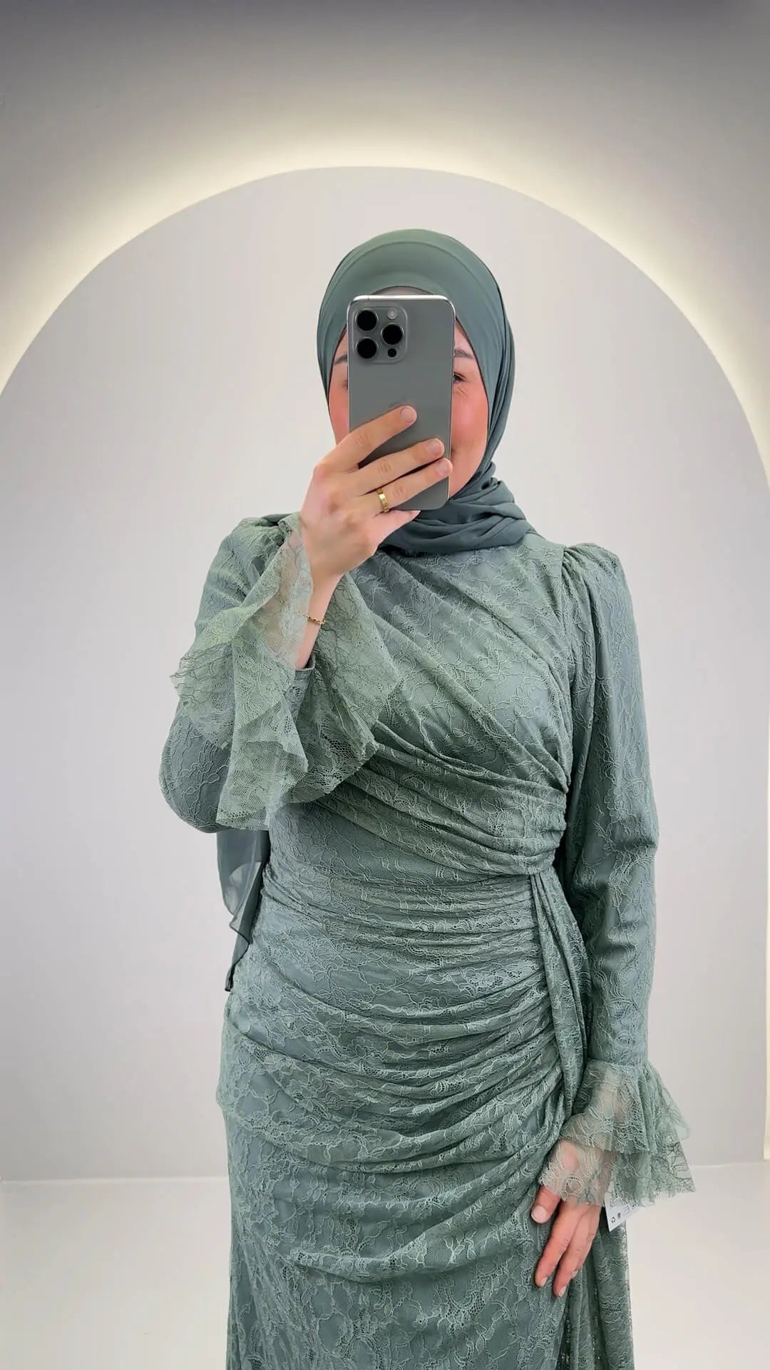 Eliza Abito da Sera Khaki