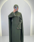 Meriya Vestito da Sera Verde
