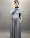 Vestito Yelena Grigio 01