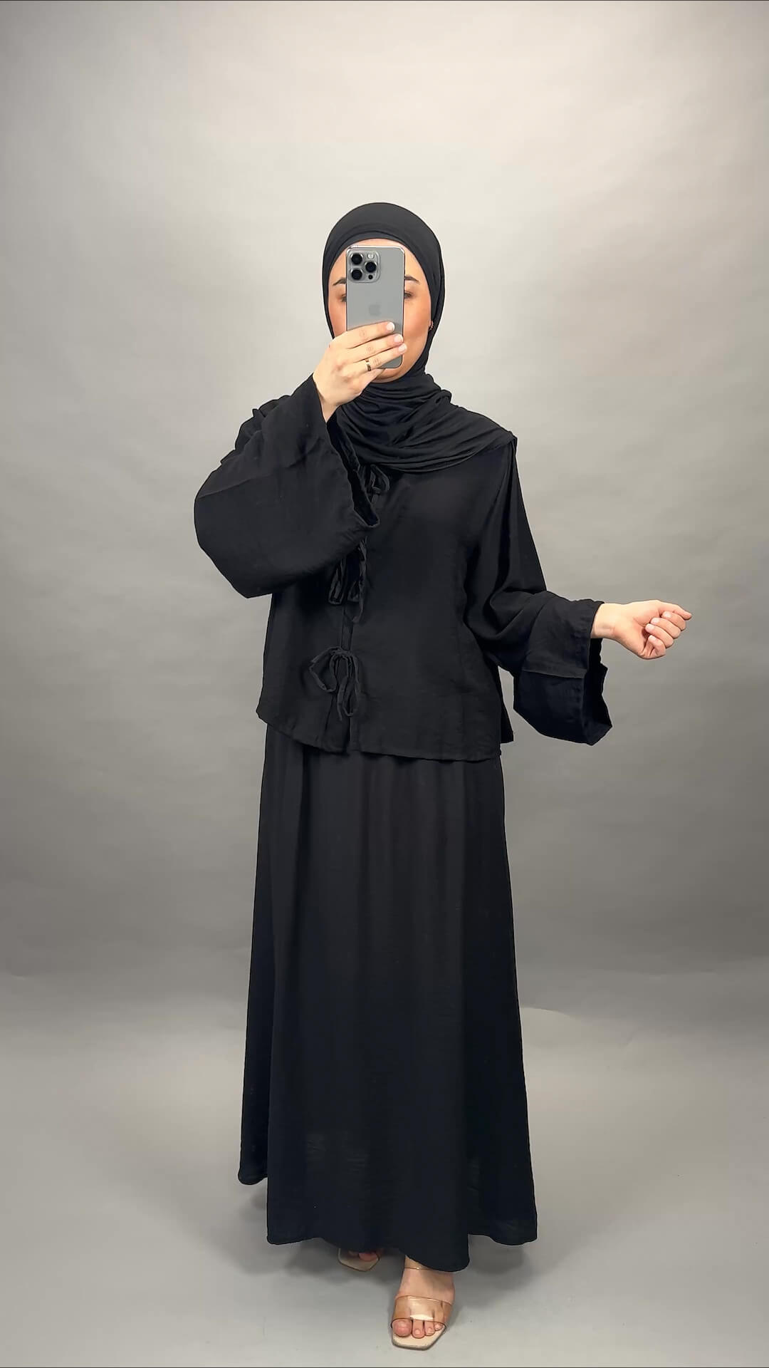 Milara Zweiteiler Schwarz