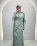 Vestito da sera Asell Mint