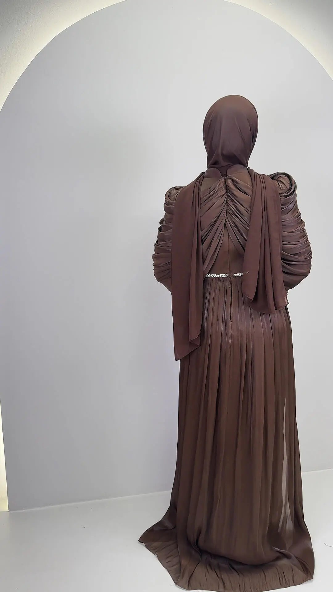 Abito da sera Nefa Beige