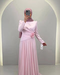 Noor Abito da Sera Rosa