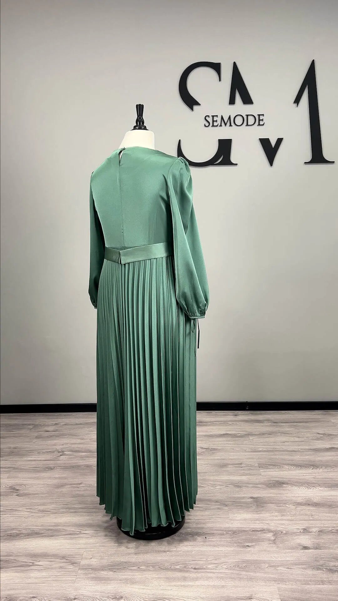 Ponti Abendkleid Khaki - Semode