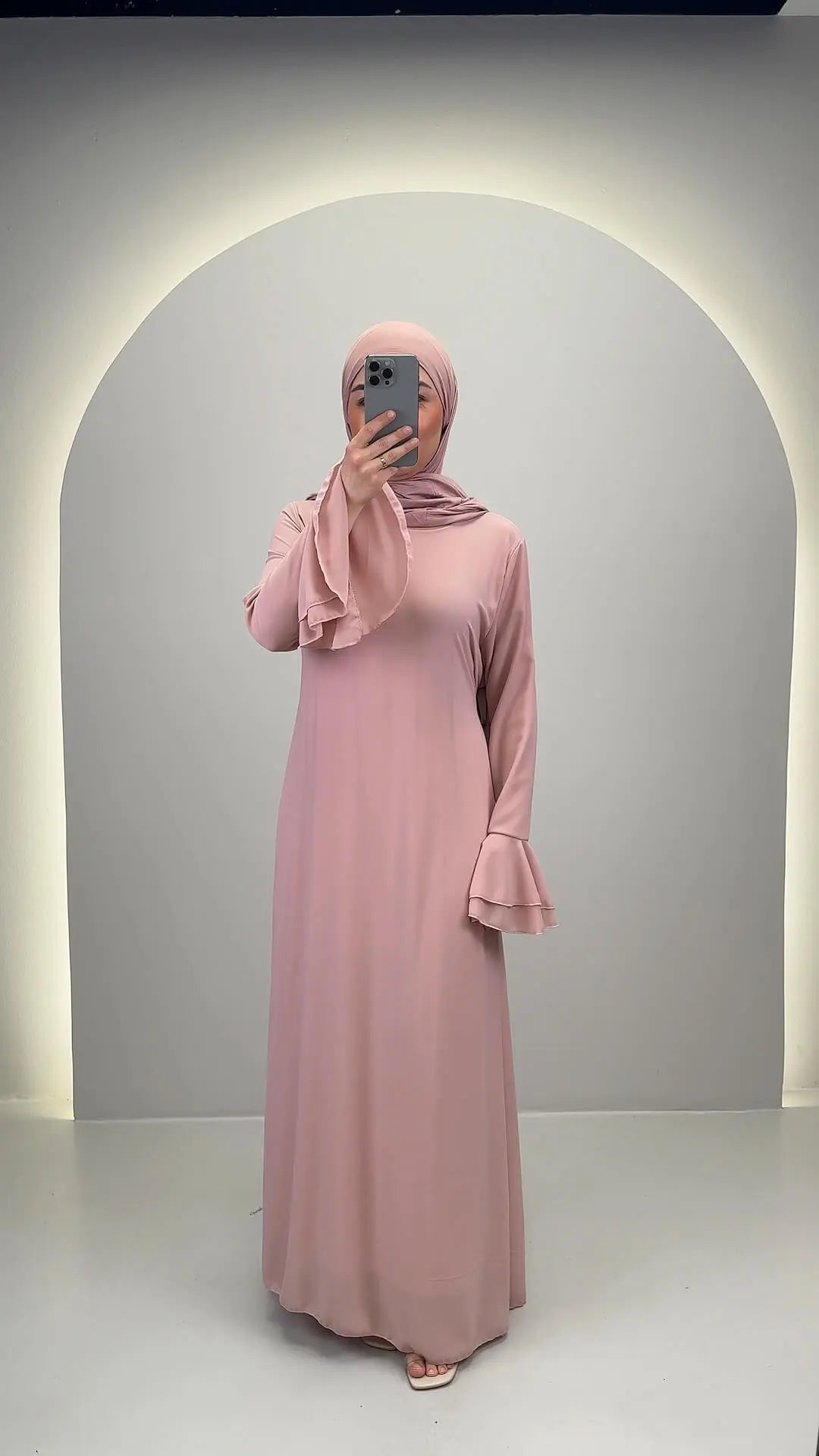 Fima Abito da sera rosa