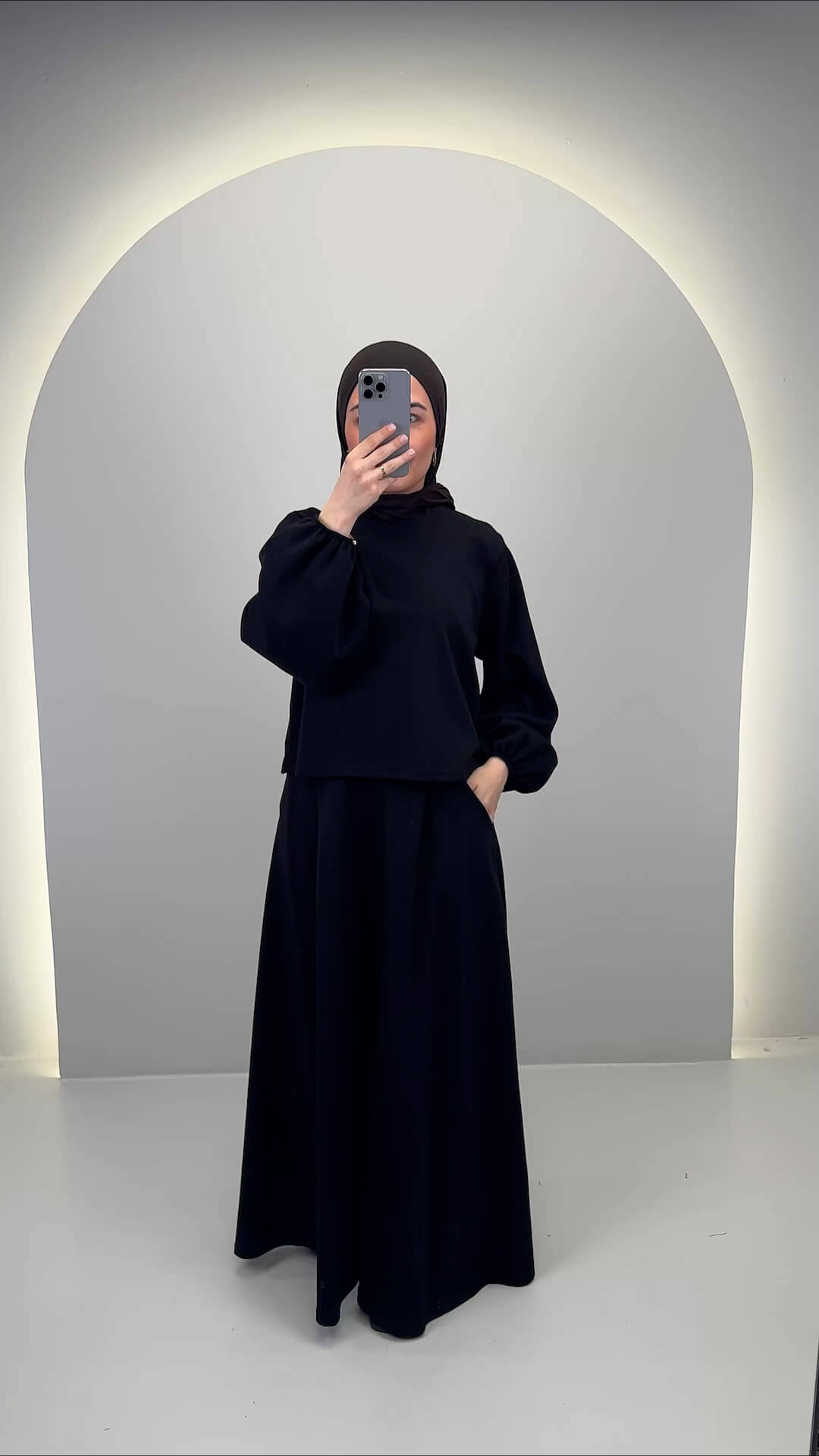 Simi Zweiteiler Schwarz