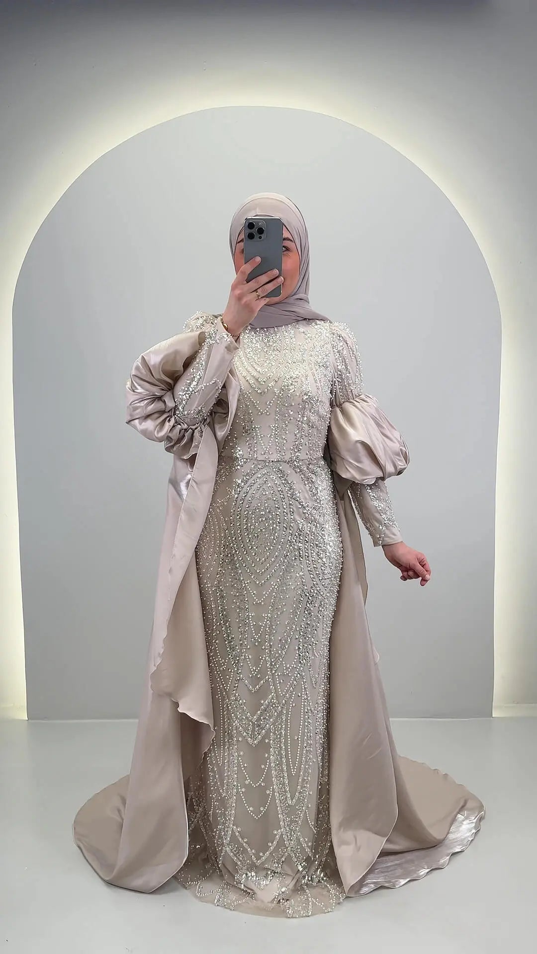 Tias Abito da sera Beige