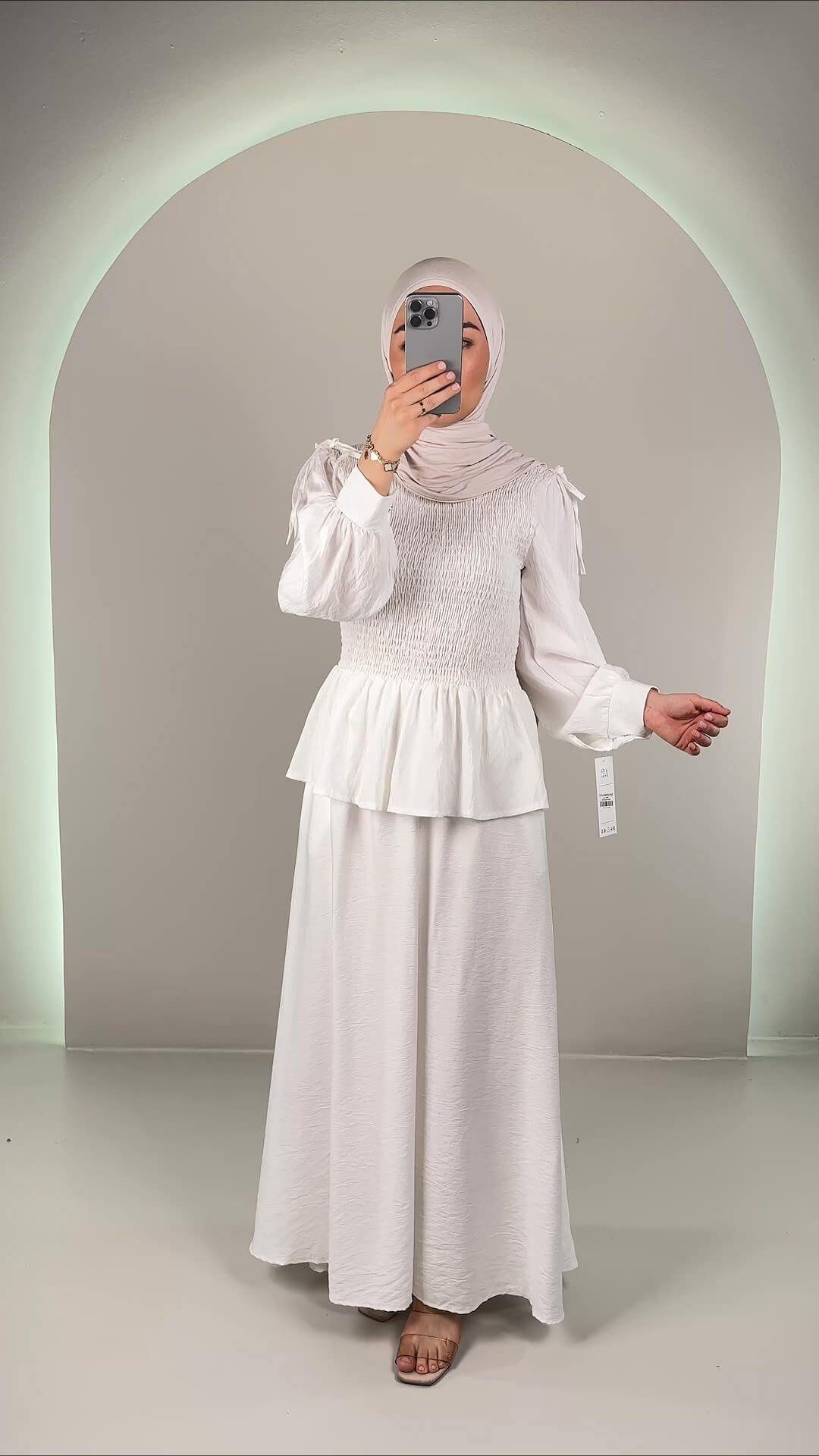 Dima Zweiteiler Weiß