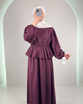 Mirza Outfit Bordeaux