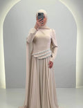 Seyla Abito da sera Beige