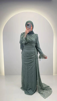 Eliza Abito da Sera Khaki