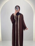 Lima Abaya Set Marrone