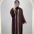 Lima Abaya Set Marrone