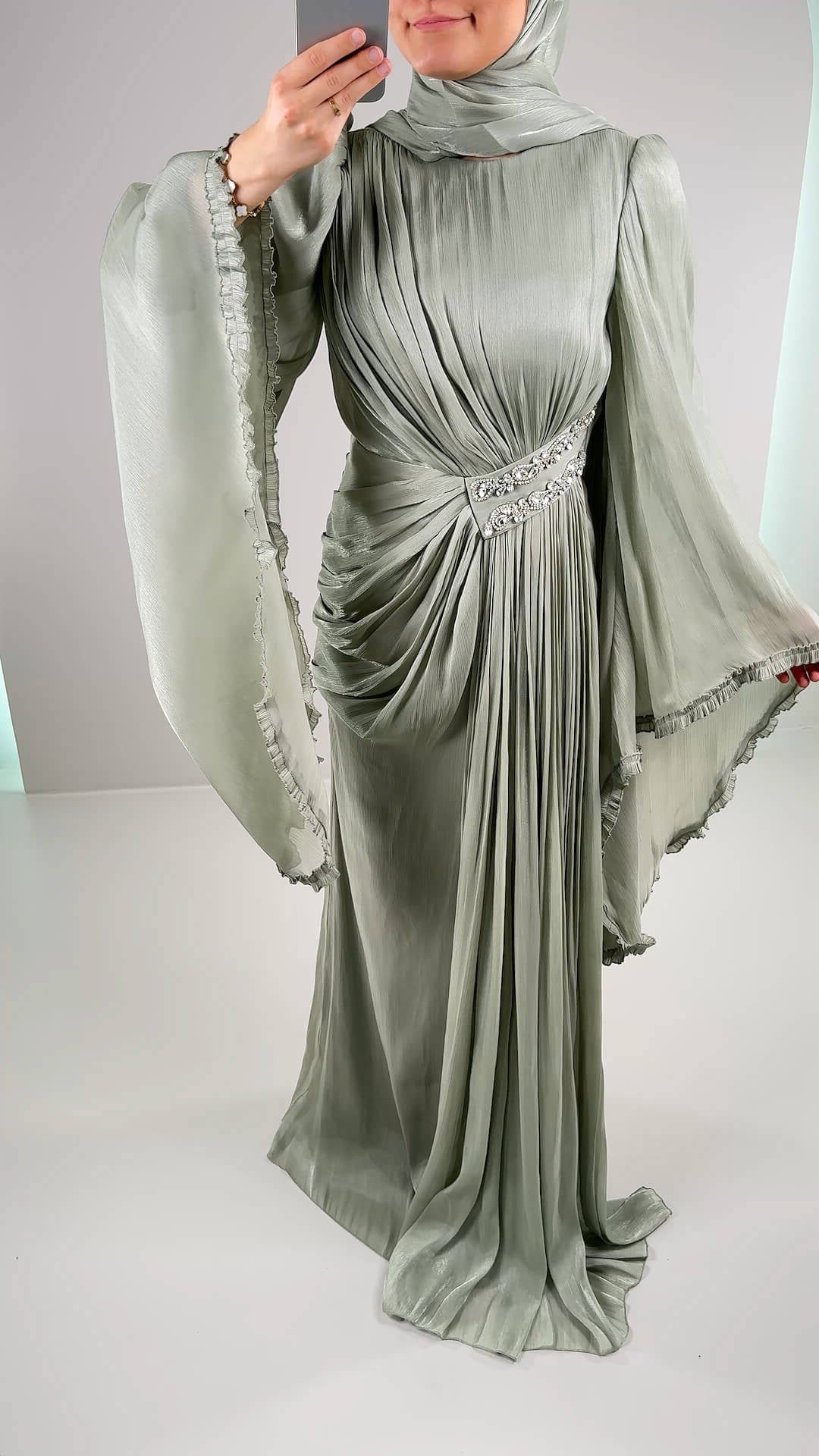 Asya Abendkleid Mint