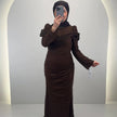 Vestito da sera Misa Marrone