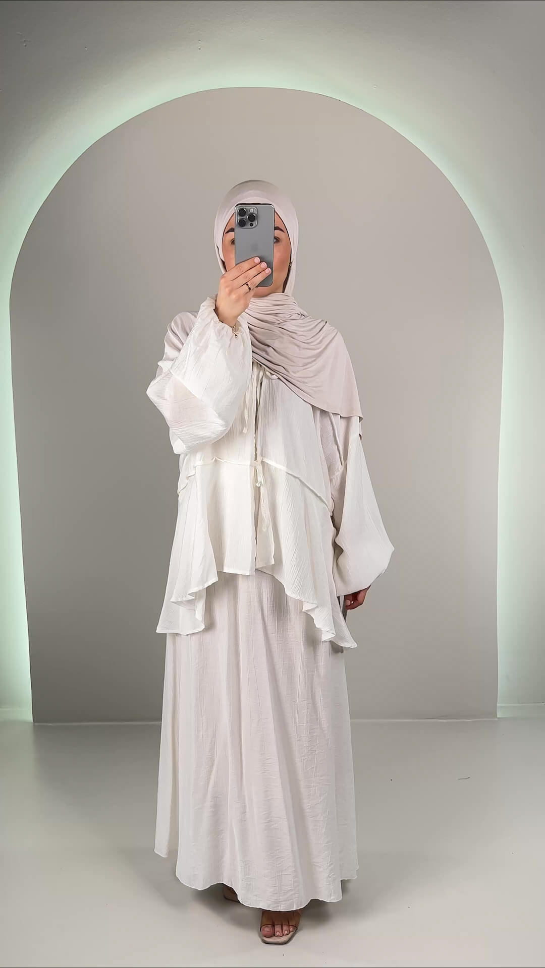 Oliya Zweiteiler Weiß