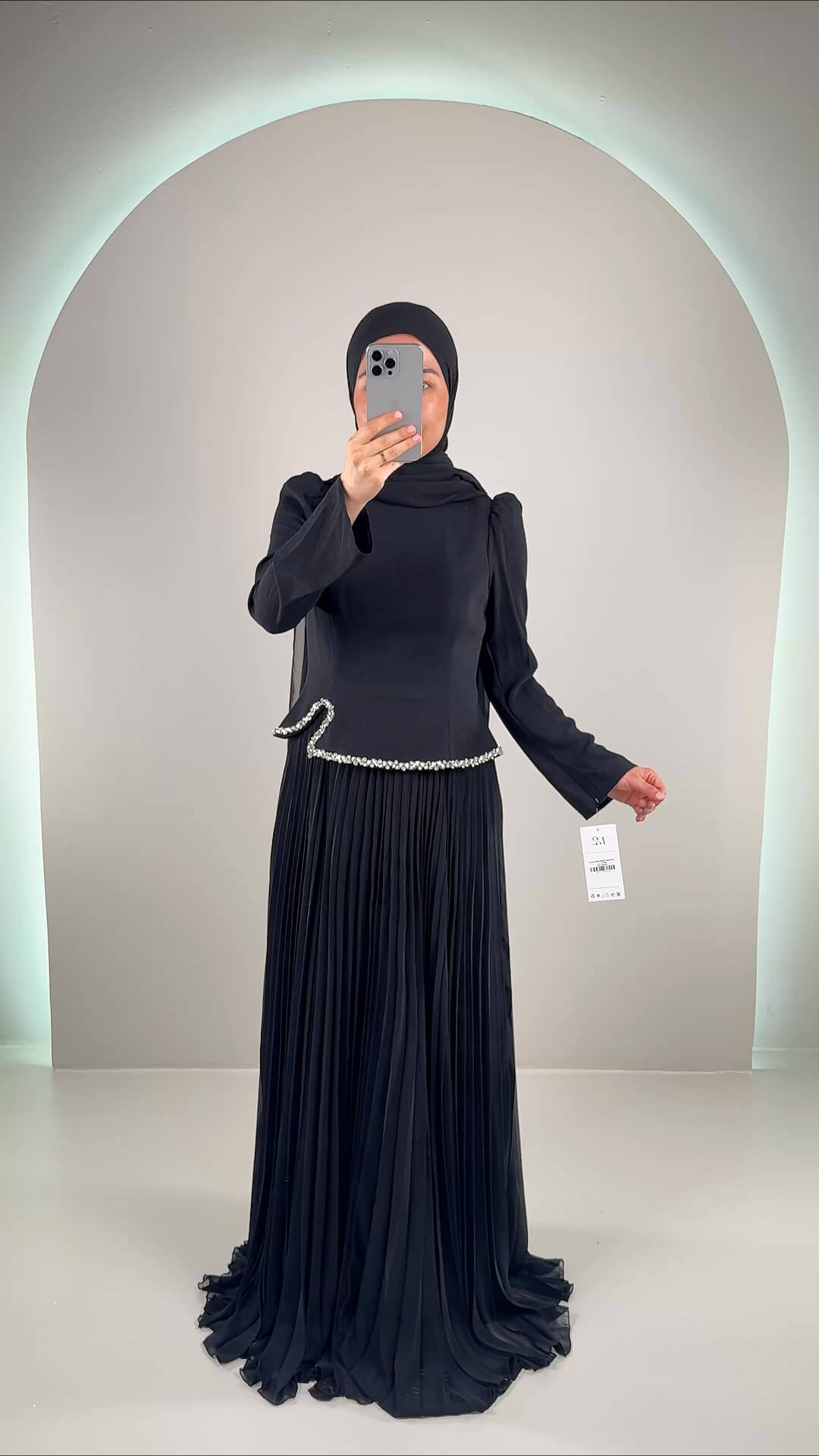 Suray Abendkleid Schwarz