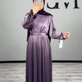 Abito da semi sera viola