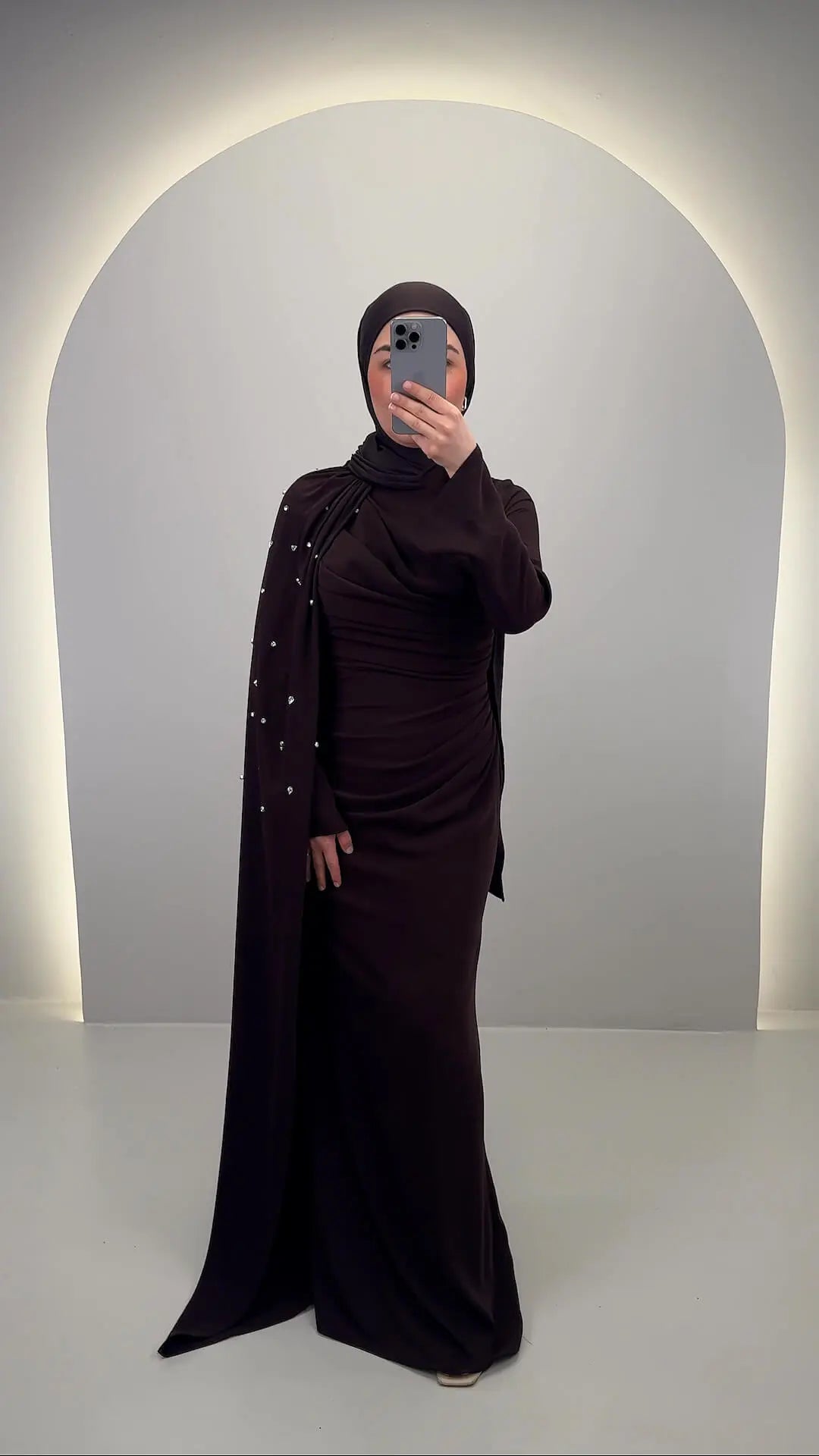 Timia Abendkleid Braun