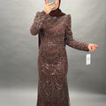 Alea Abaya Marrone