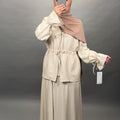 Asliya Zweiteiler Beige