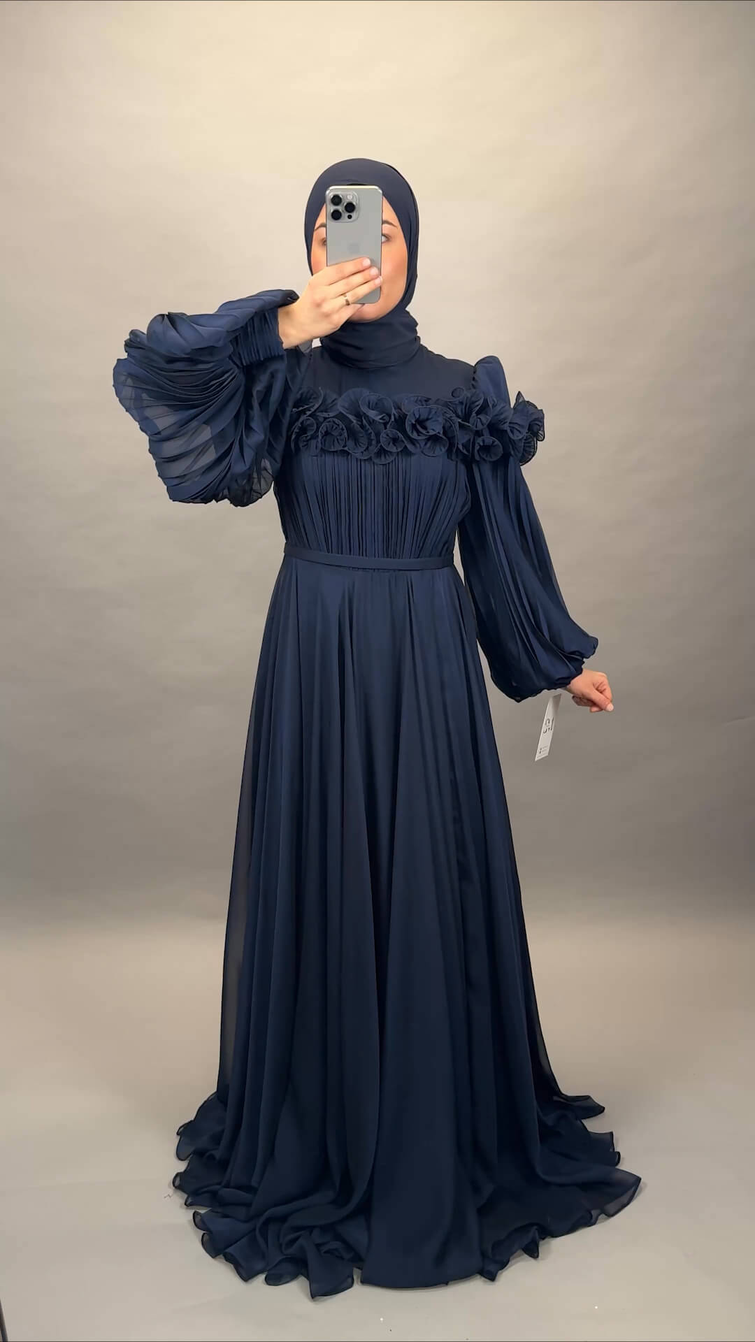 Abito da sera Bahar blu scuro