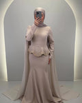 Abito da sera Simay Beige