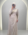 Abito da sera Mireya Beige