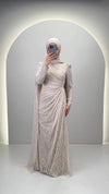 Abito da sera Mireya Beige