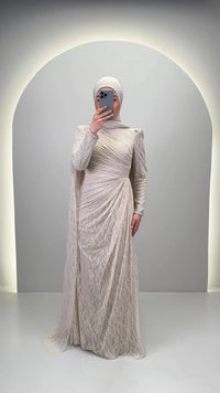 Abito da sera Mireya Beige
