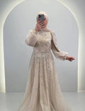 Elsa Abito da sera Beige