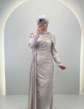 Leyla Abito da Sera Beige
