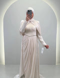 Abito da sera Nefa Beige