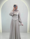 Vestito da sera Tisla Beige