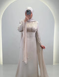 Yarenay Abito da sera Beige