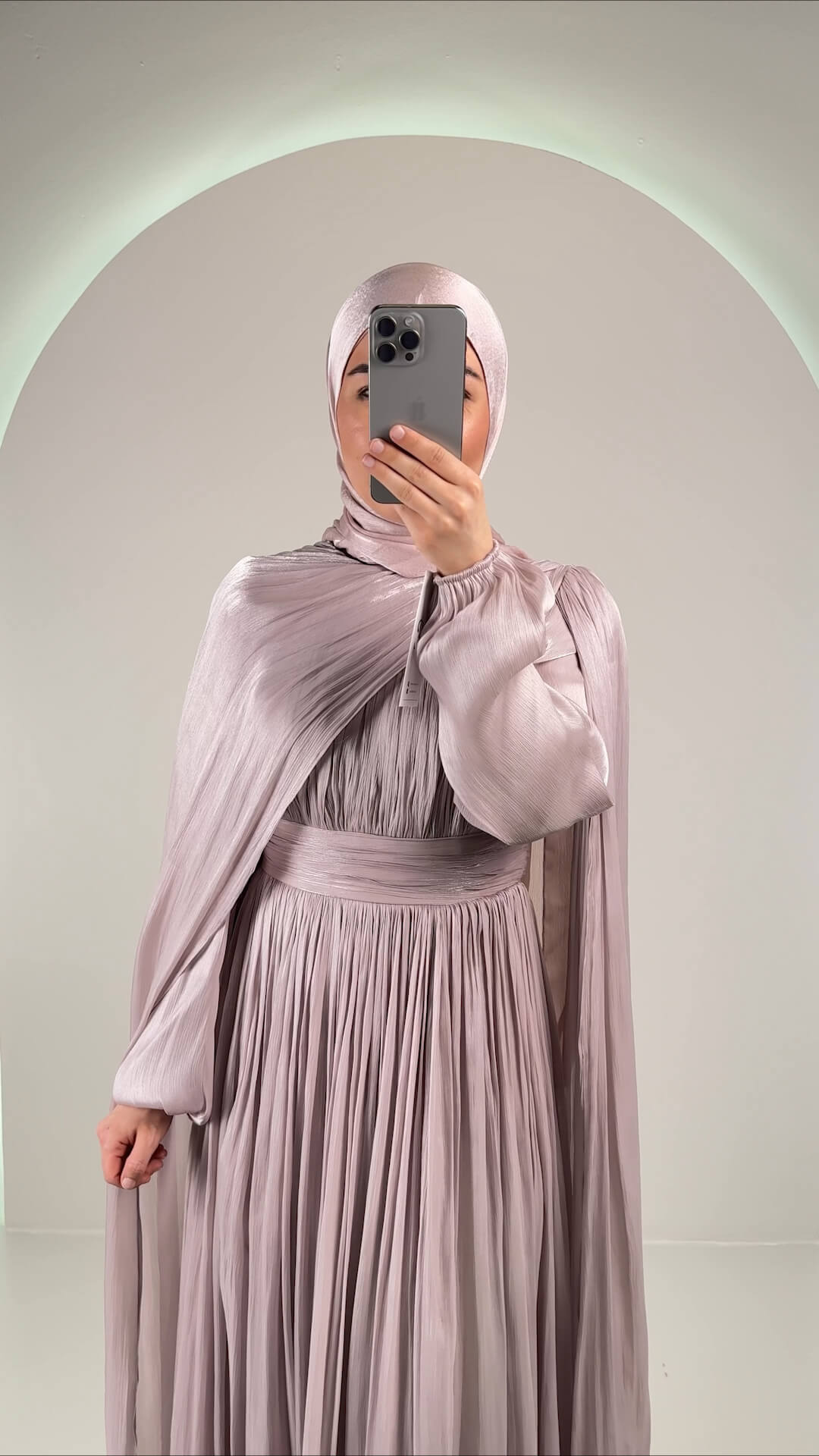 Berry Abendkleid Beige