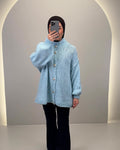 Efla Cardigan Blu 01