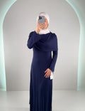 Vestito Maniya Blu Scuro