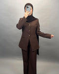 Nisa Blazer Marrone