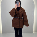 Sina Coat Brown