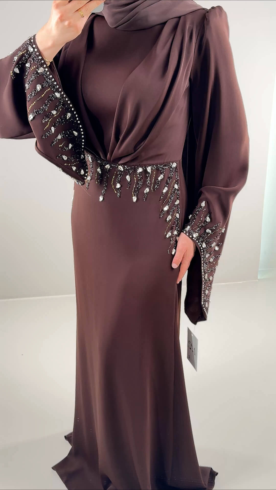 Maya Abendkleid Braun