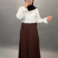 Lili skirt brown